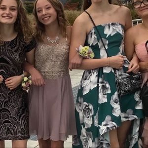 Promgirl light pink homecoming dress!